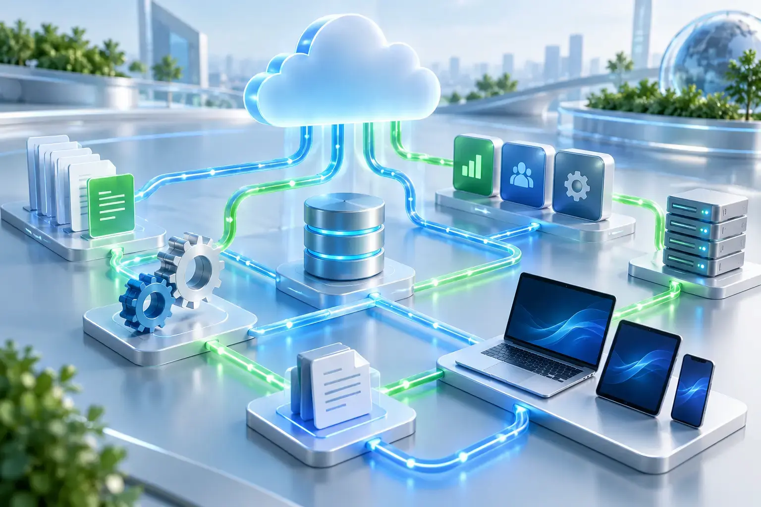 Automatización e integración de sistemas empresariales